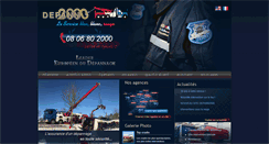 Desktop Screenshot of depann2000.com